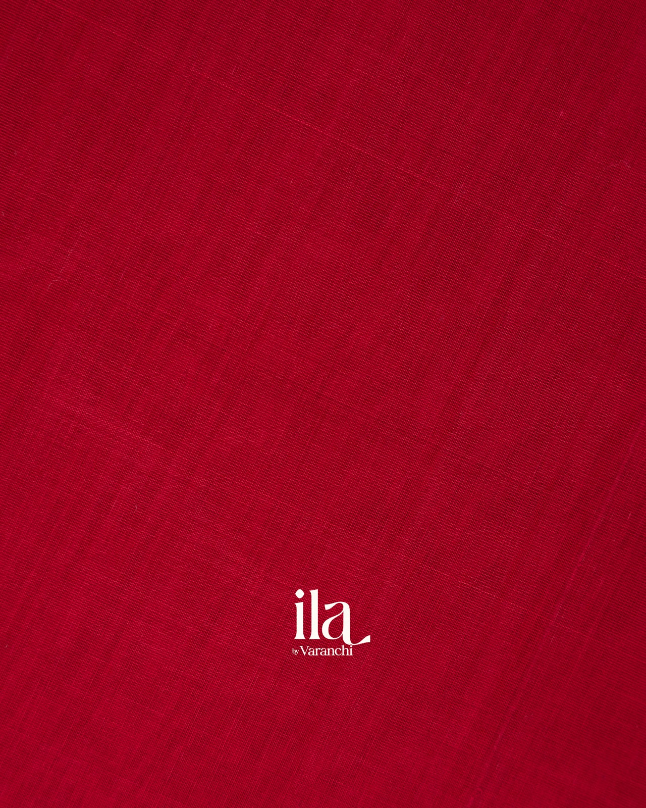Crimson Red Pure Maheshwari Silk Cotton Handloom Saree