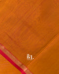 Turmeric Yellow Pure Maheshwari Silk Cotton Handloom Saree