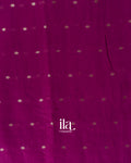 Magenta Assam Silk Saree