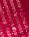 Magenta Assam Silk Saree