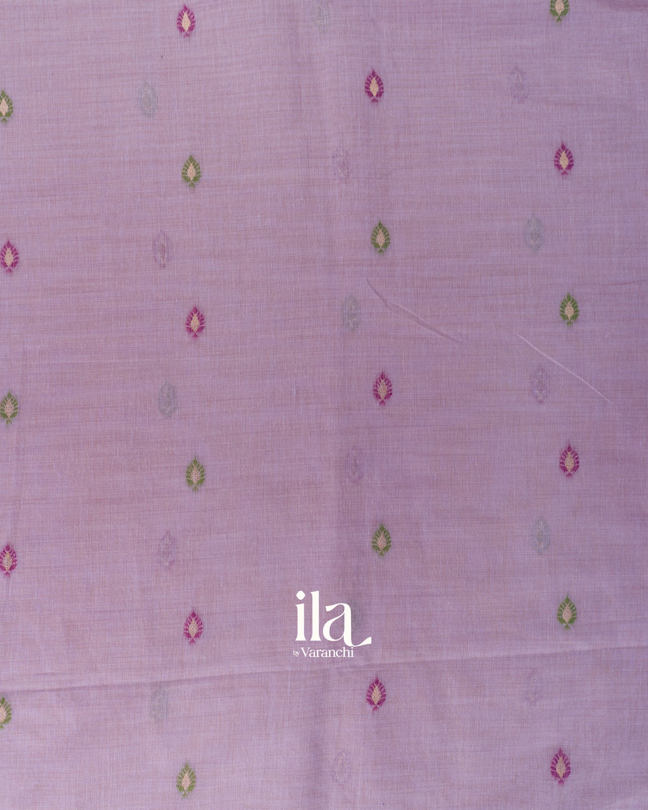 Lilac Paithani Pallu Semi Cotton Saree