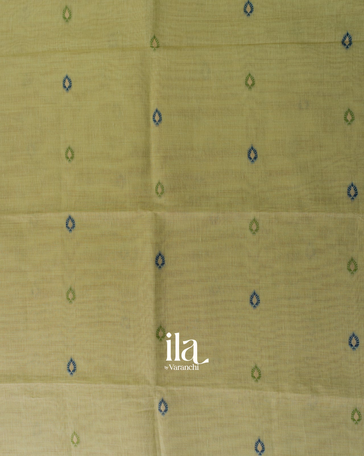Pista Green Paithani Pallu Semi Cotton Saree