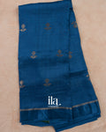 Royal Navy Blue Semi Silk Saree
