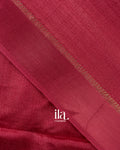 Rust Pink Semi Silk Saree