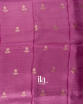 Lavender Semi Silk Saree