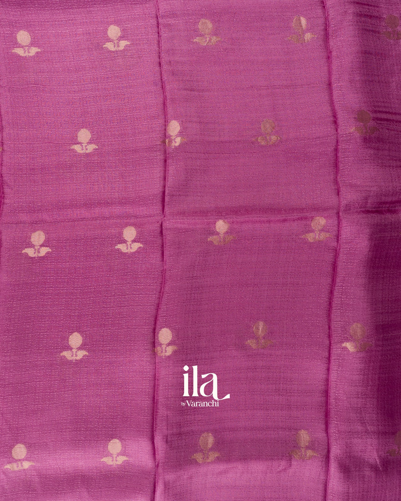 Lavender Semi Silk Saree