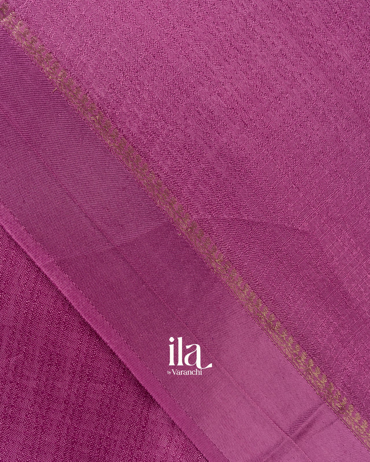 Lavender Semi Silk Saree