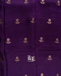 Deep Violet Semi Silk Saree