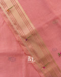 Baby Pink Paithani Pallu Semi Cotton Saree