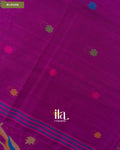 Magenta with Paithani Pallu Semi Matka Saree — Blouse