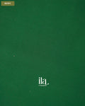 Bottle Green Semi Mysore Crepe Saree — Body