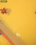 Pale Yellow Paithani Semi Silk Saree — Blouse