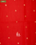 Tomato Red with Paithani Pallu Semi Silk Saree — Body