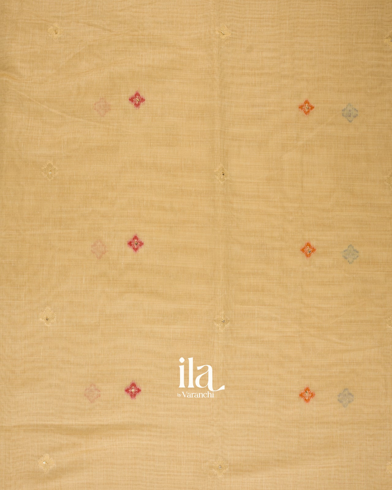 Ivory Paithani Pure Semi Cotton Saree