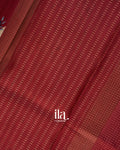 Cream Floral Printed Semi Tussar Saree