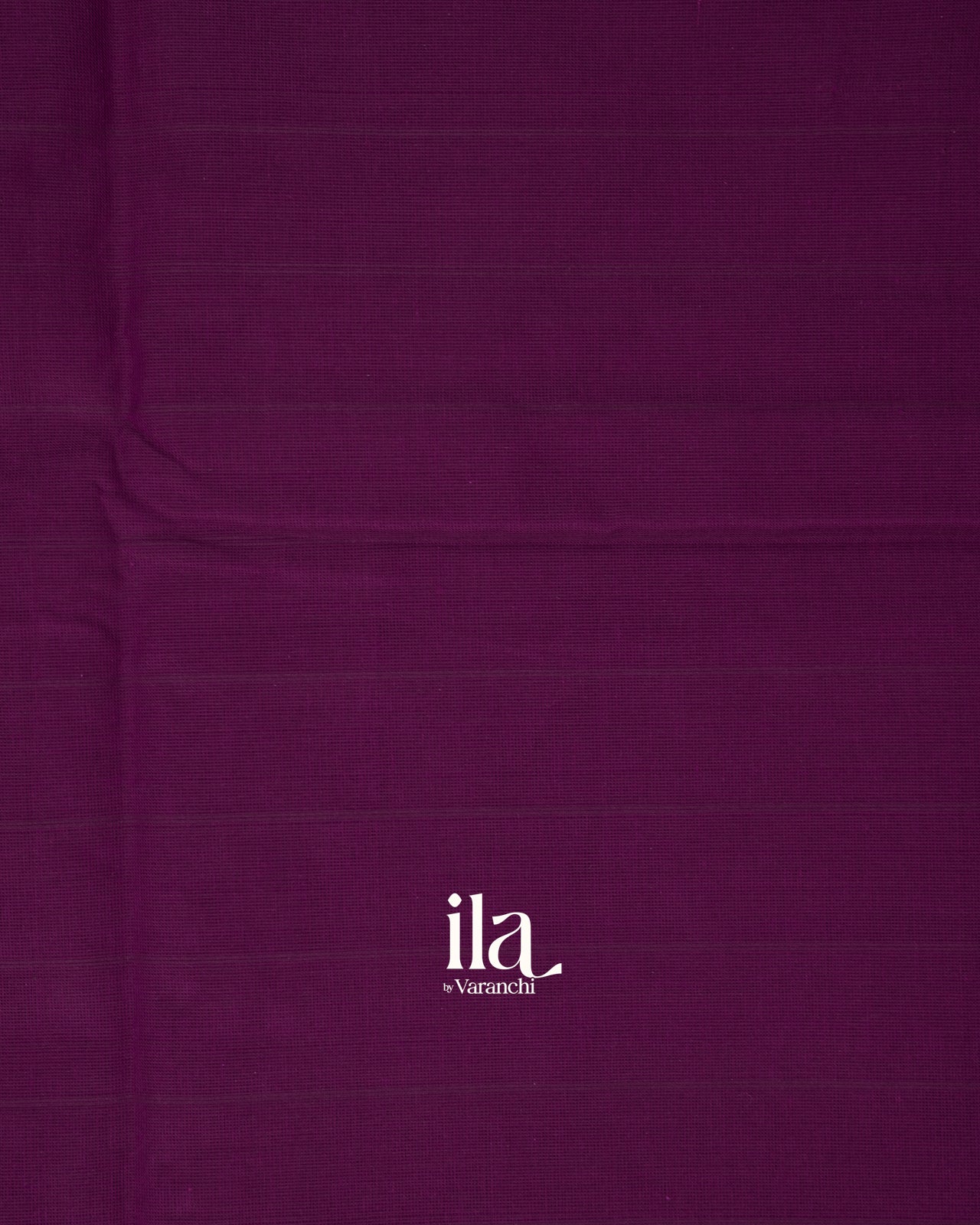 Deep Plum Temple Bordered Kanchipuram Cotton Saree