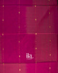 Rani Pink Butta Maheshwari Sico Saree