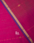 Rani Pink Butta Maheshwari Sico Saree