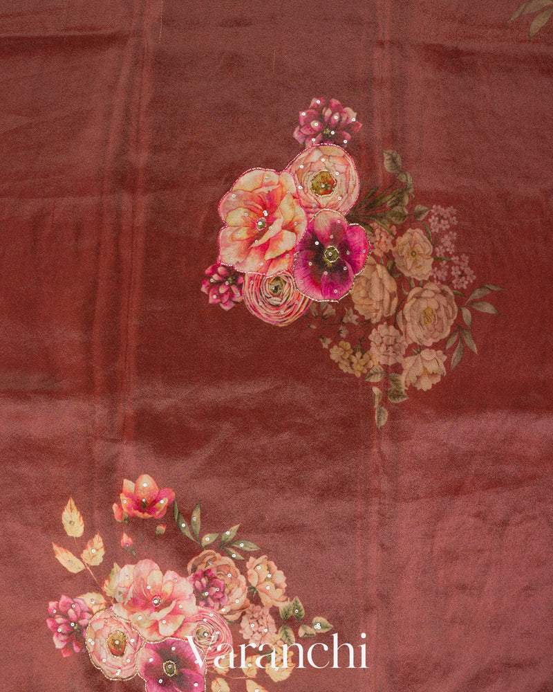 Vibrant Floral Digital Print