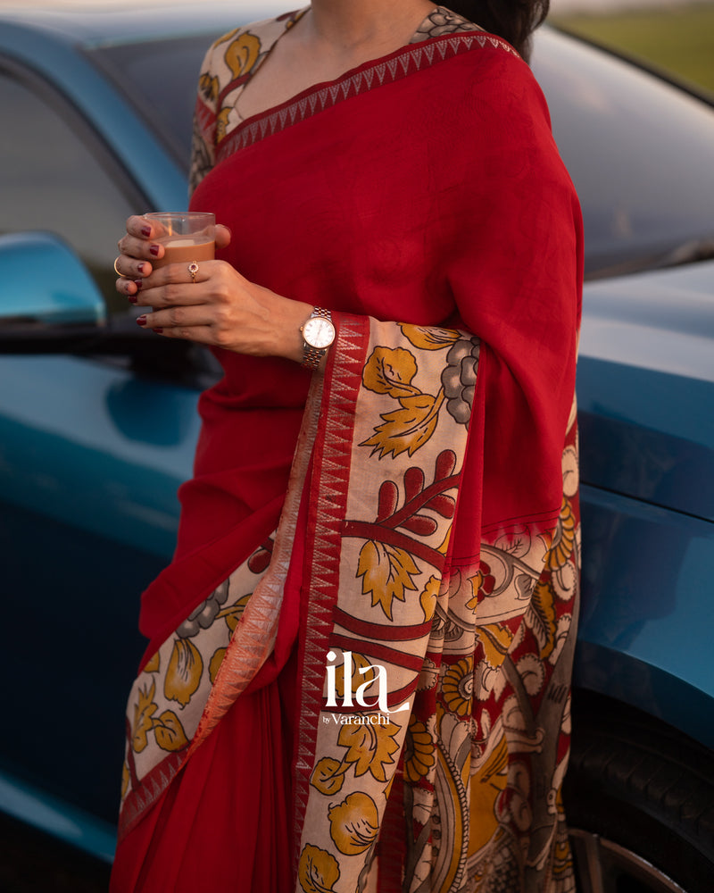 Handcrafted Kalamkari Border