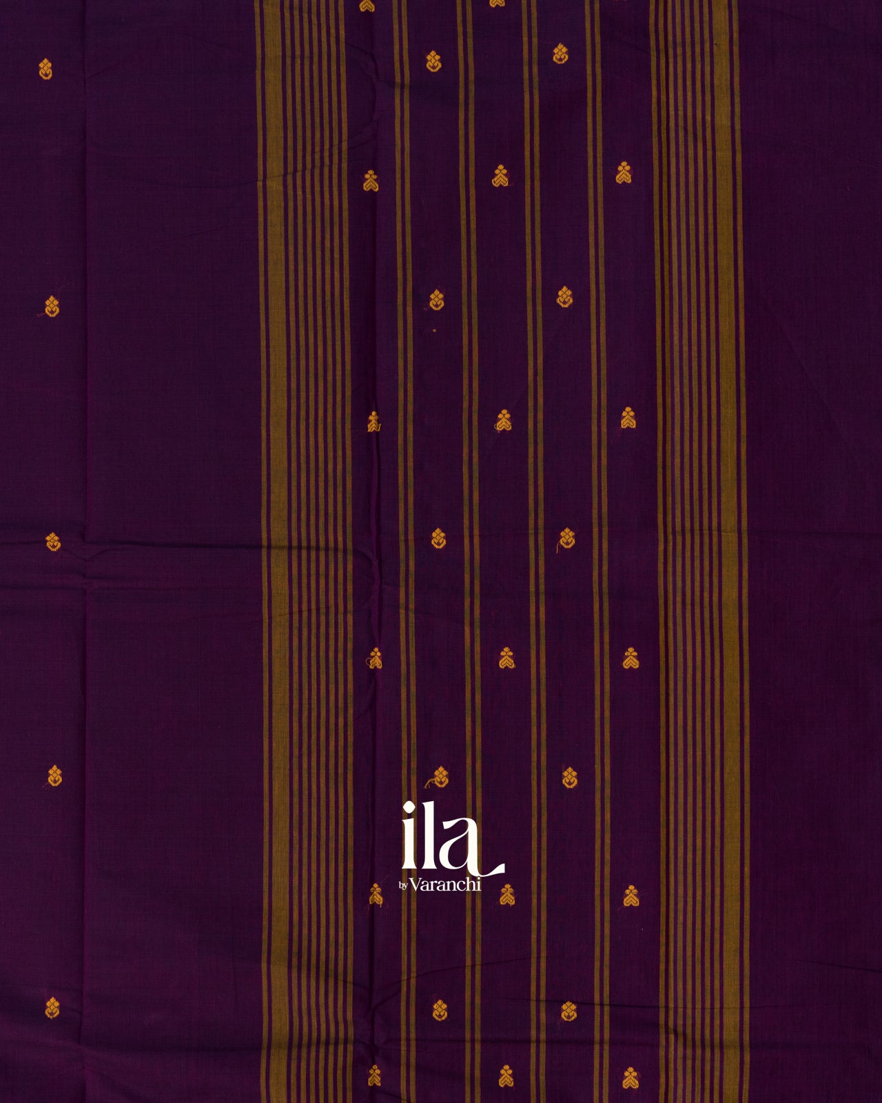 Deep Purple Kanchipuram Cotton Saree